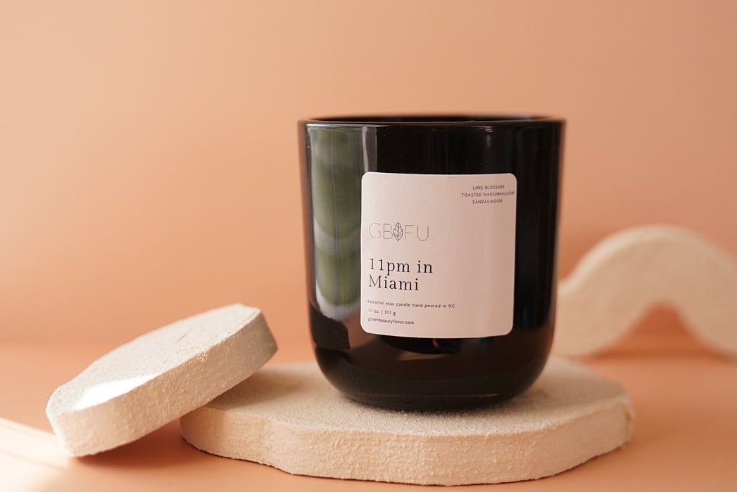 French Vanilla Amber + Sandalwood Candle