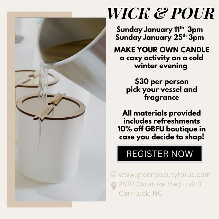 Wick + Pour | Candle Making Workshop