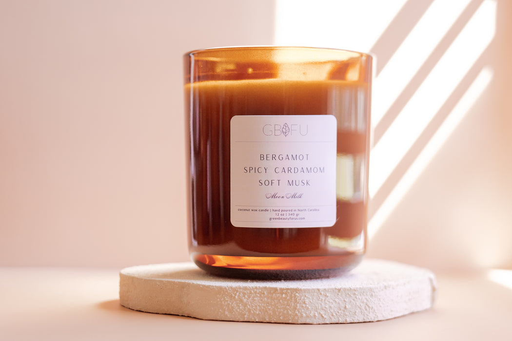 Bergamot Spicy Cardamom + Soft Musk Candle
