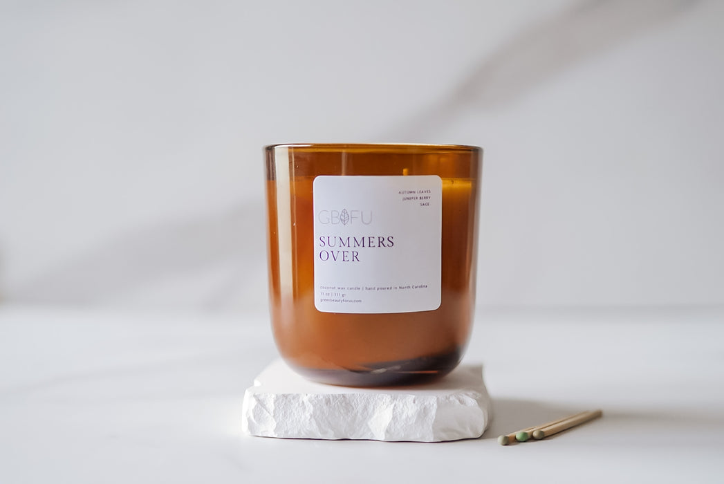 Sage Autumn Leaves + Juniper Berries Candle