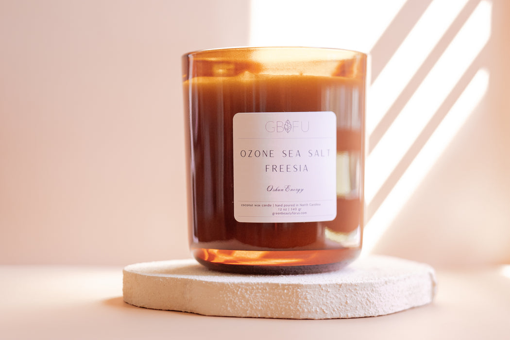 Freesia + Sea Salt Candle