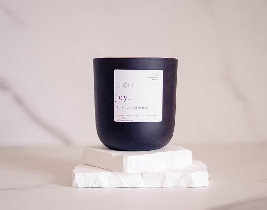 Sandalwood + Lemon Candle | joy.