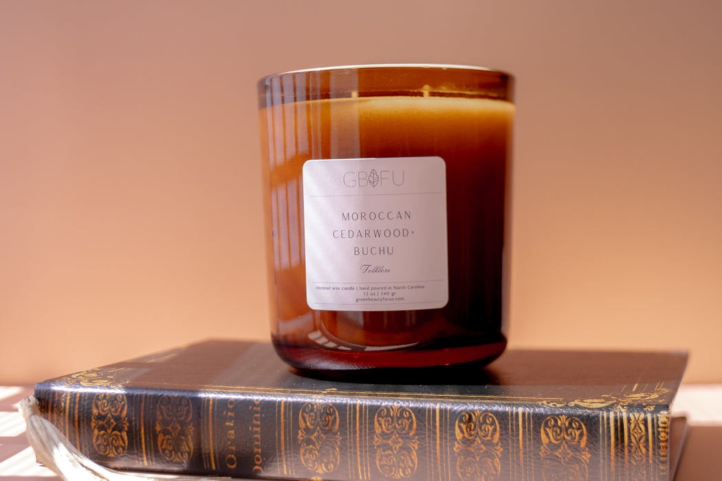 Moroccan Cedarwood+ Buchu Candle