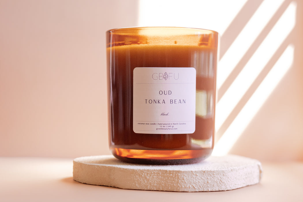 Oud + Tonka Bean Candle