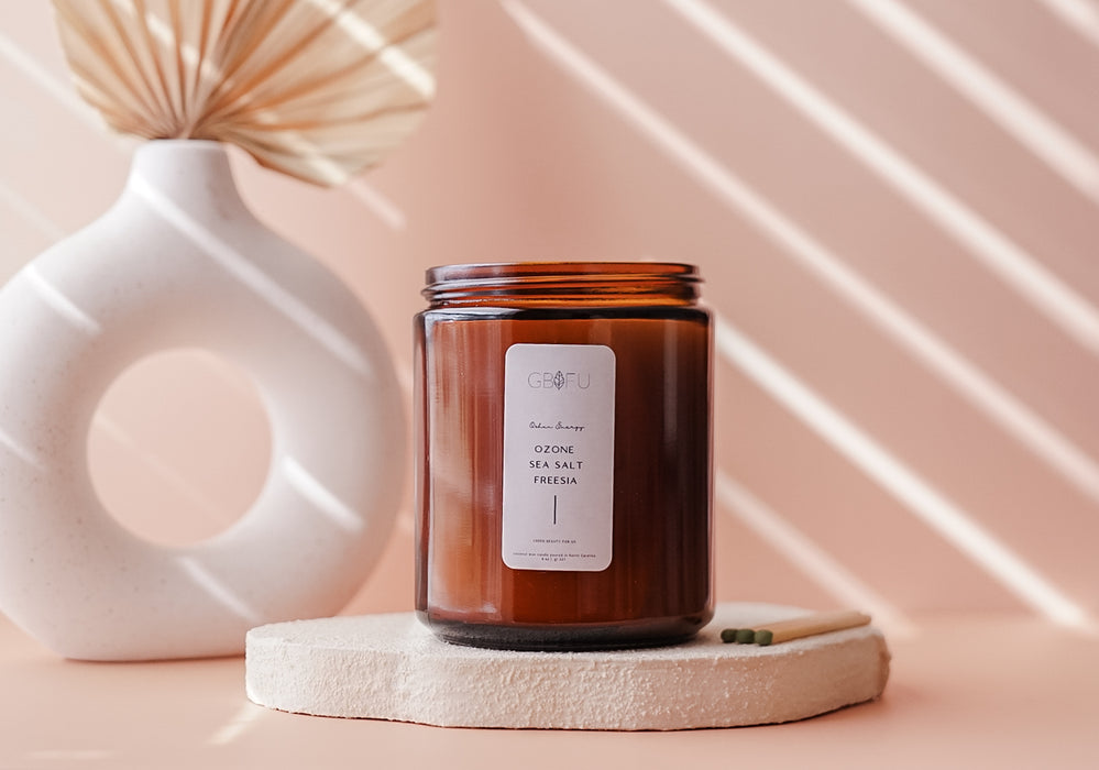 Freesia + Sea Salt Candle